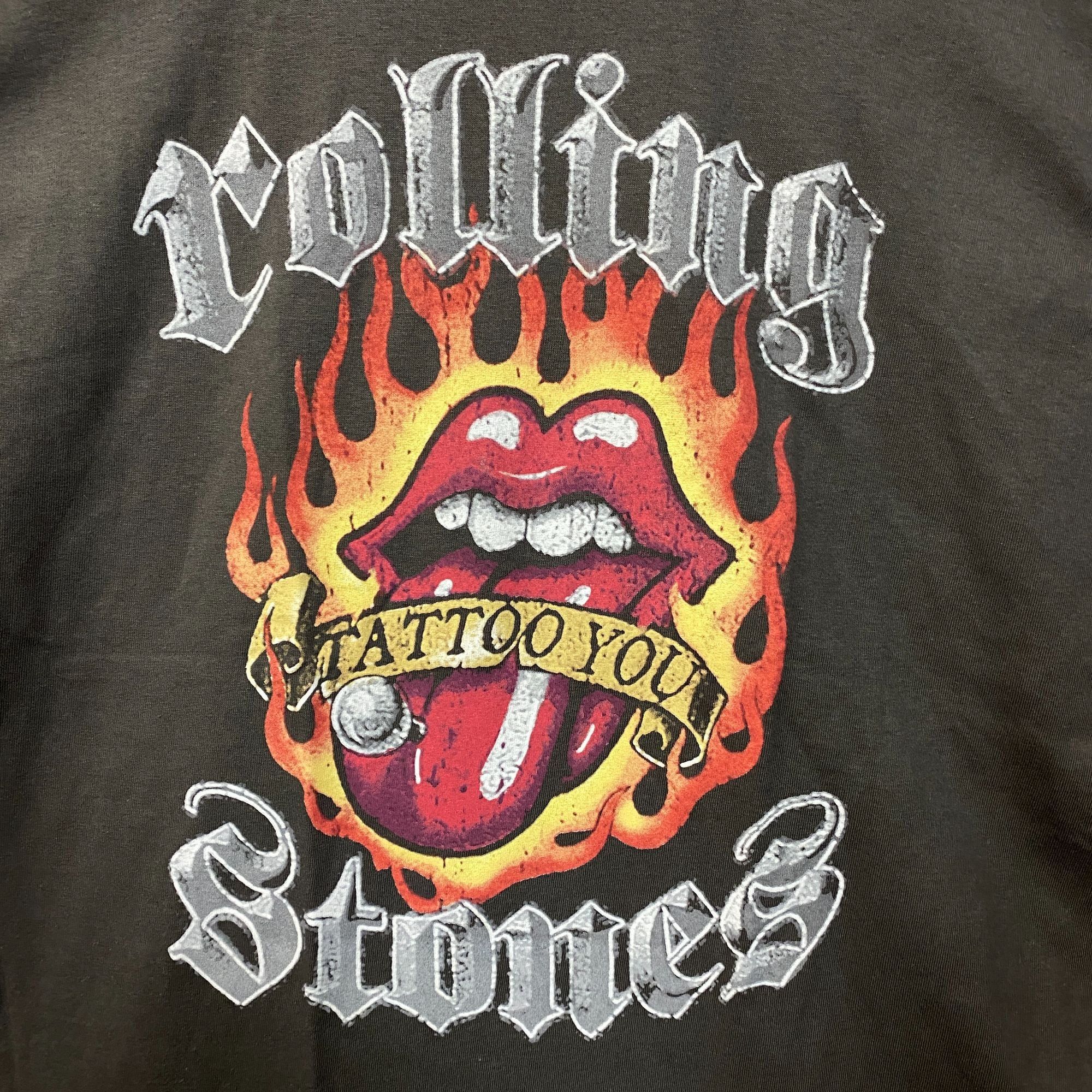 The Rolling Stones Rolling Stones Flaming Tattoo Tongue Graphic T-Shirt Large Size US L / EU 52-54 / 3 - 2 Thumbnail