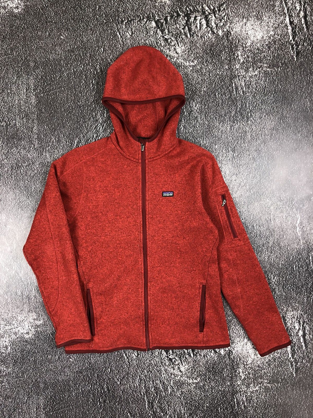 Patagonia zip hoodie fleece