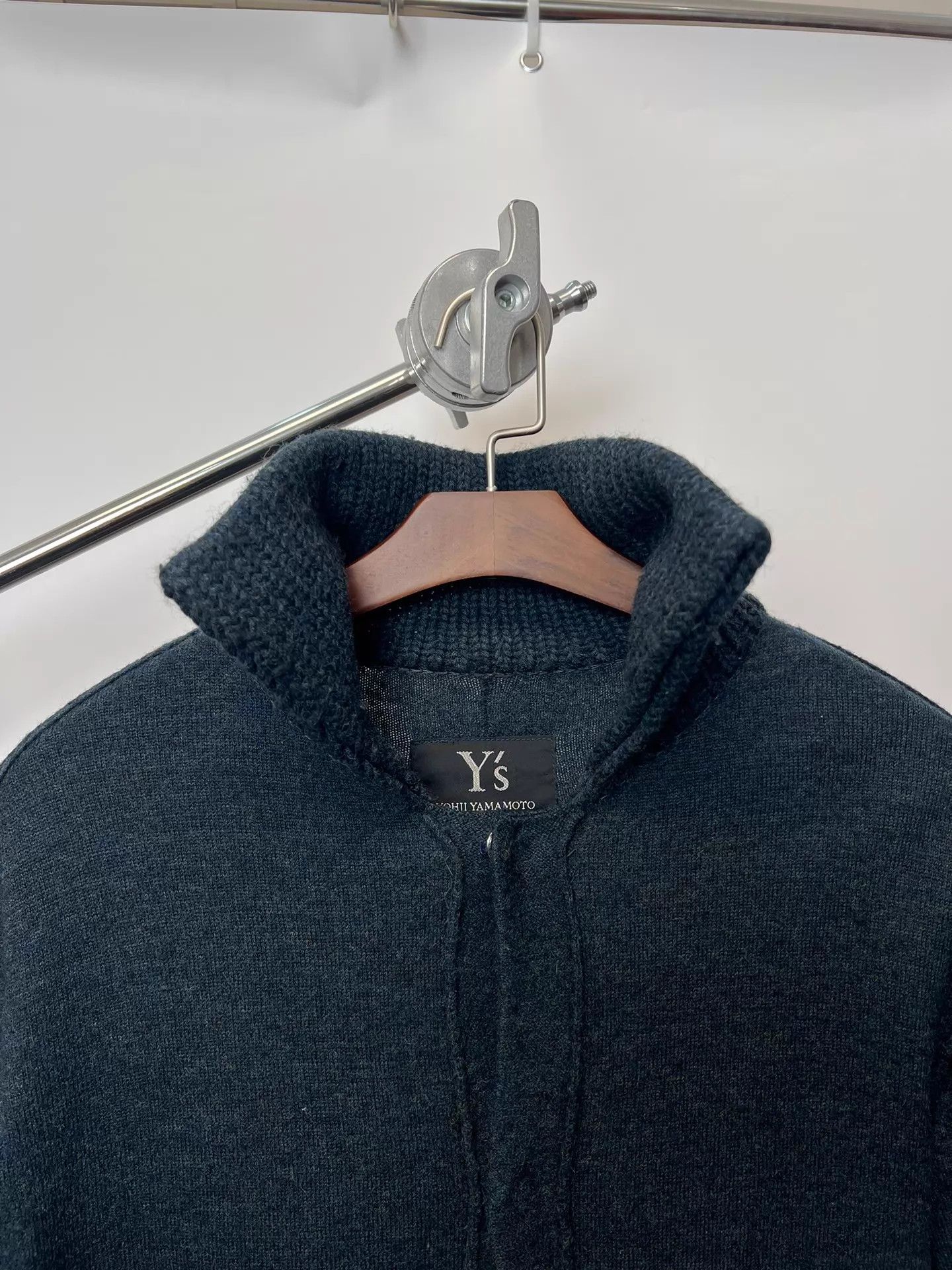 Yohji Yamamoto Yohji Yamamoto YS variegated wool ext sleeve cardigan JPN Size US L / EU 52-54 / 3 - 3 Thumbnail