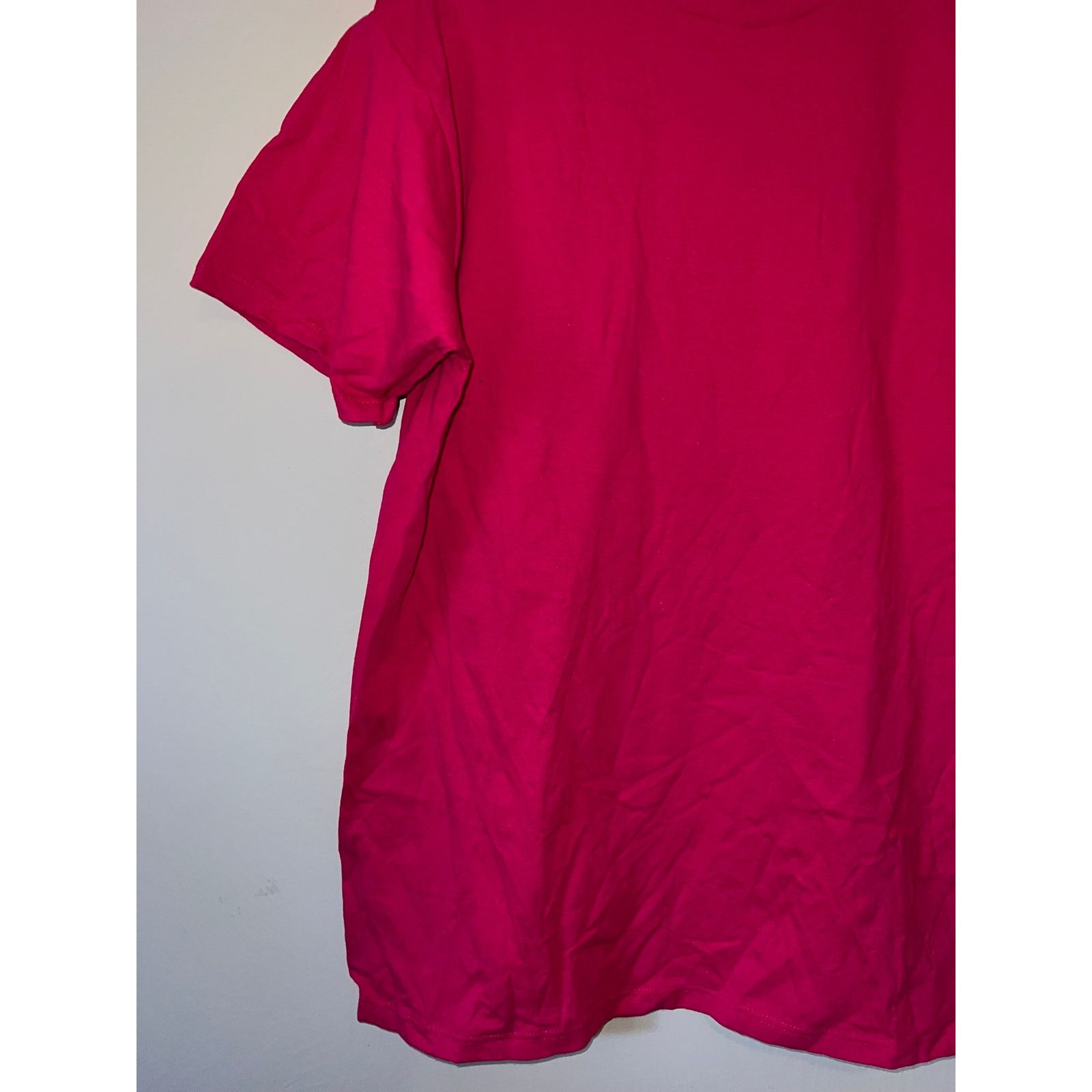 Jerzees 90s Jerzees Pink Blank Shirt Tee Short Sleeve VTG 1990s L Size US L / EU 52-54 / 3 - 3 Thumbnail