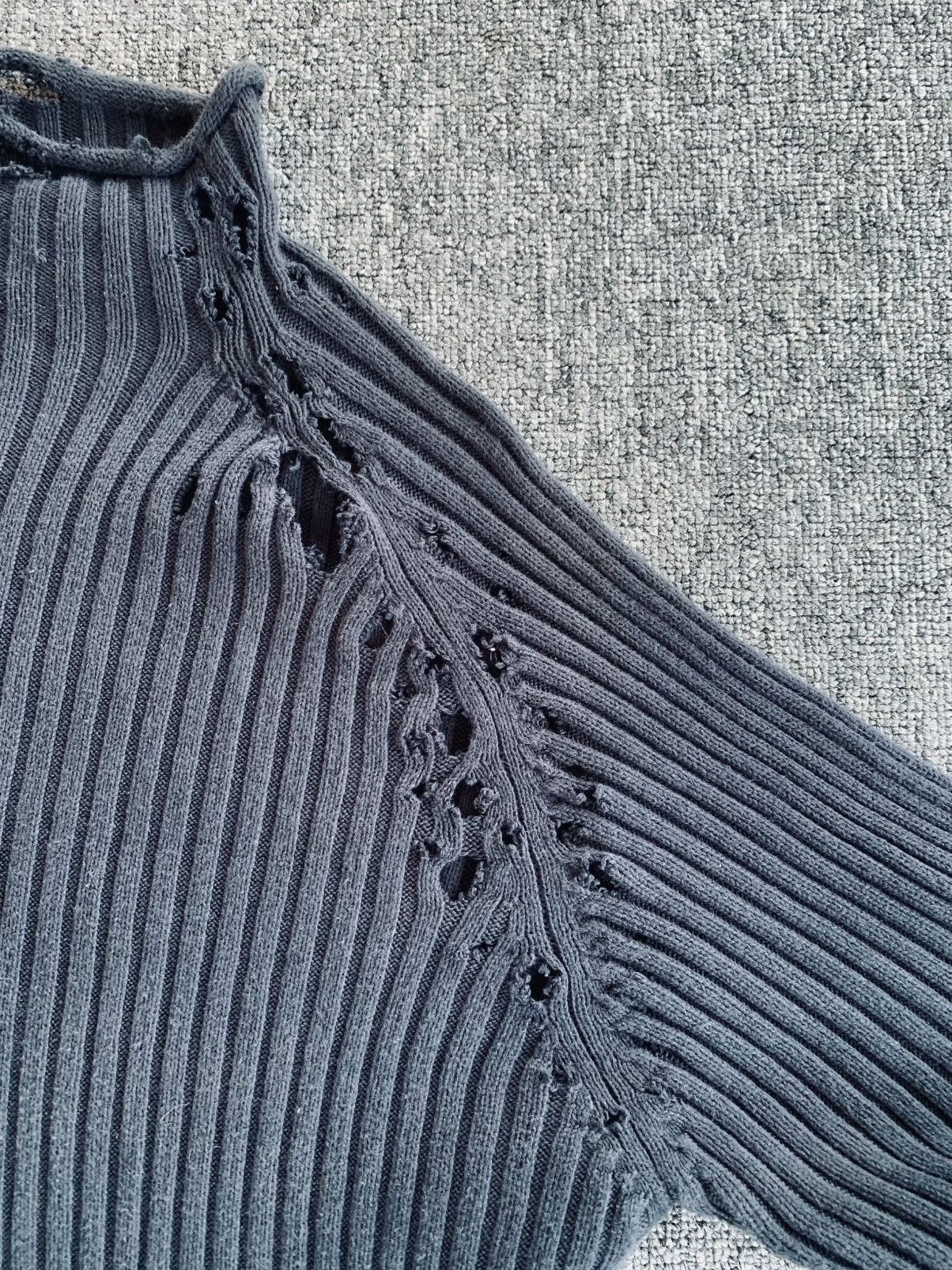 Vintage Rare Undefined Distressed Crazy Sick Stripe Black Sunfaded Size US M / EU 48-50 / 2 - 9 Thumbnail