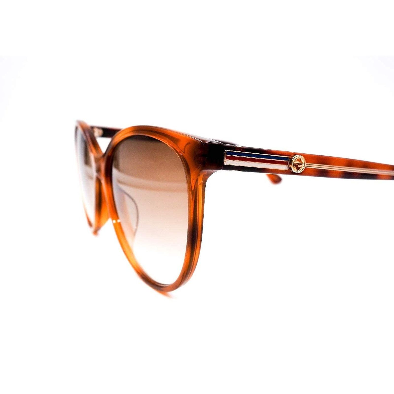 Gucci Gucci Cat Eye Sunglasses Tortoise Gradient Lens GG0377SK Size ONE SIZE - 3 Thumbnail