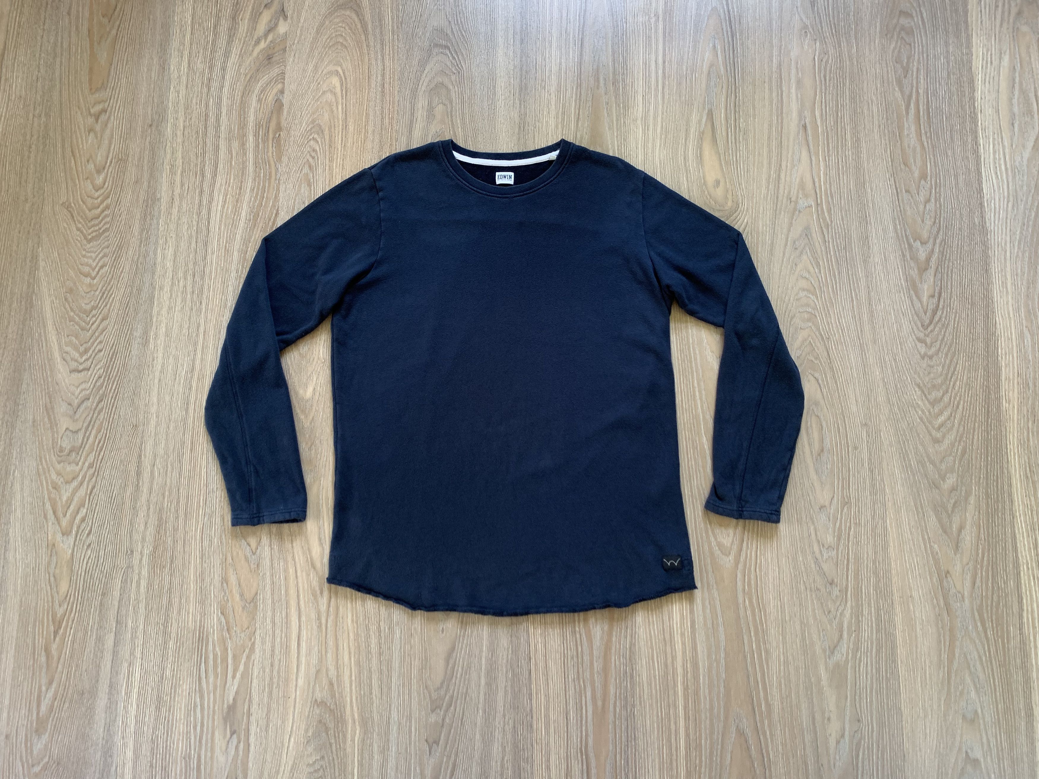 Edwin × Japanese Brand Edwin Sweatshirt Long Sleeve Shirt Size US L / EU 52-54 / 3 - 9 Thumbnail