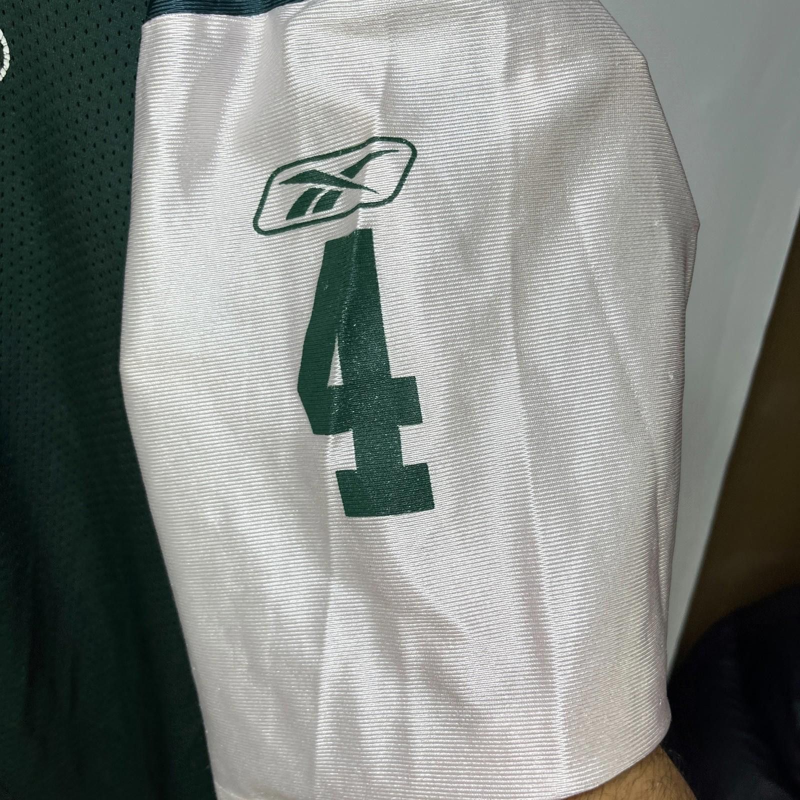 Reebok Vintage New York Jets Brett Favre Number 4 Jersey 2XL Size ONE SIZE - 4 Thumbnail