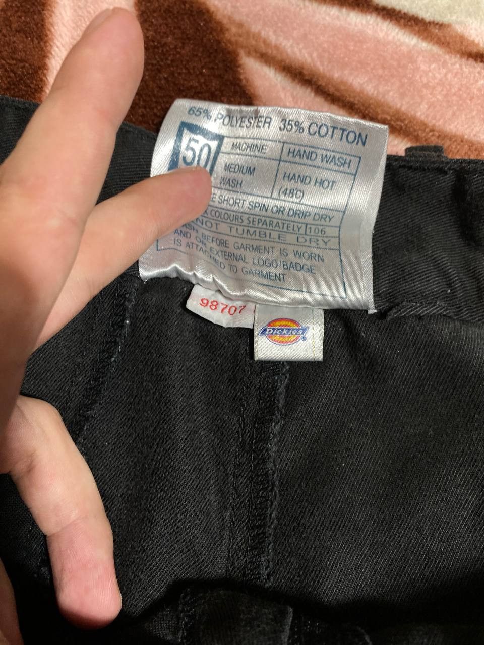 Dickies Crazy Vintage Dickies Dirty Baggy Faded pants Redhawk Size US 34 / EU 50 - 3 Thumbnail