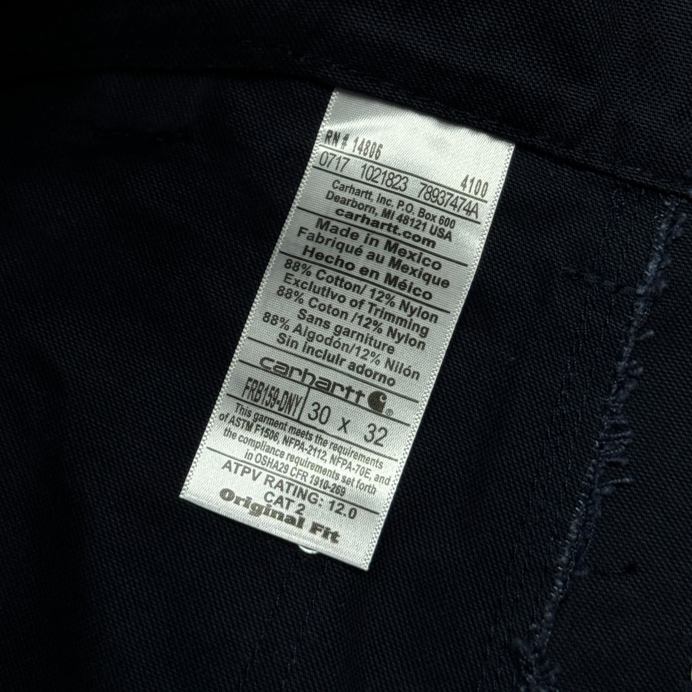 Carhartt Vintage carhartt navy double knee carpenter size 30x32 Size US 30 / EU 46 - 8 Thumbnail