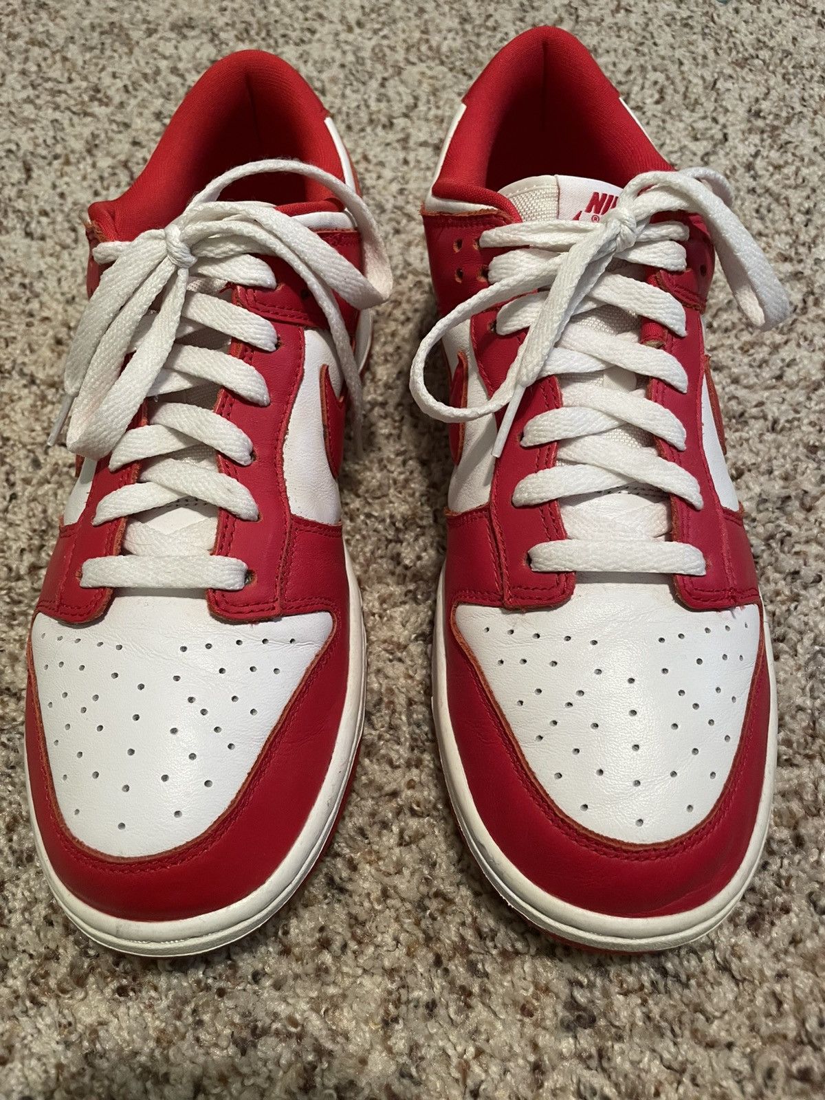Nike Nike Dunk Low SP University Red Size US 10 / EU 43 - 4 Thumbnail