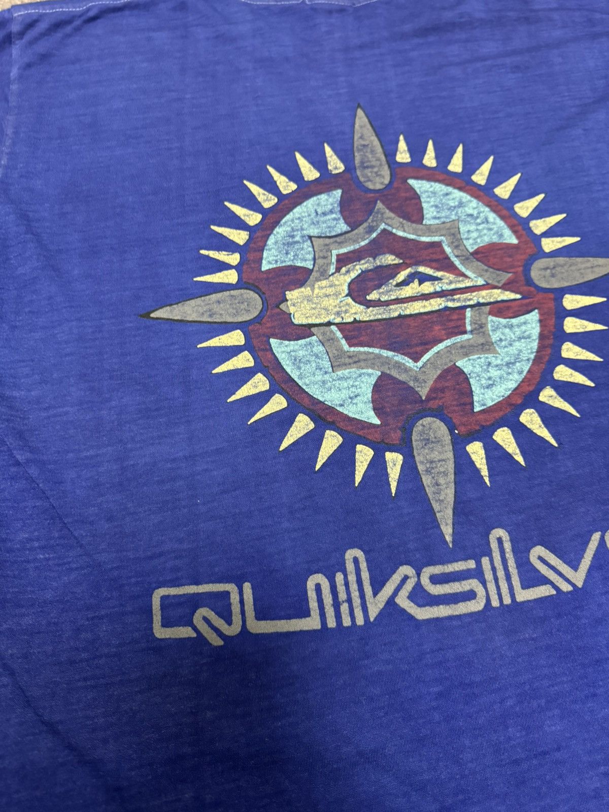 Quicksilver Vintage 90s Quicksilver Surf T Shirt Made in USA y2k Size US XL / EU 56 / 4 - 18 Thumbnail
