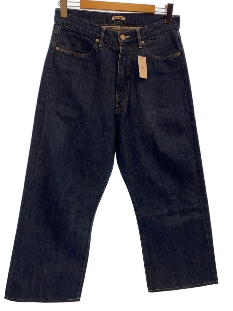 AURALEE 22AW SELVEDGE LIGHT DENIM PANTS Blue 3