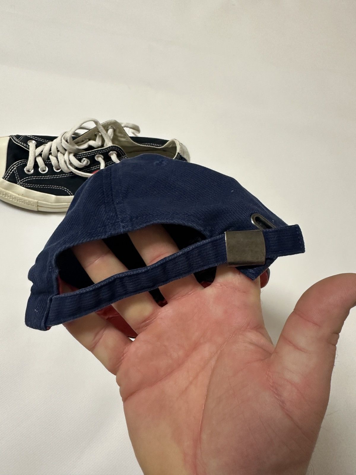 Nike × Vintage Nike Vintage 90s Big Logo Cap Size ONE SIZE - 3 Thumbnail