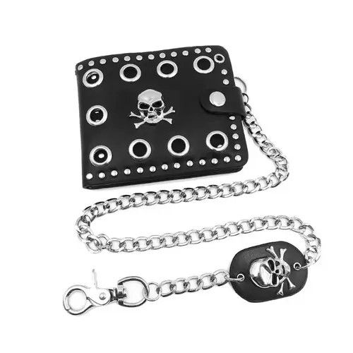 Designer Leather Punk Purse Size ONE SIZE - 1 Thumbnail