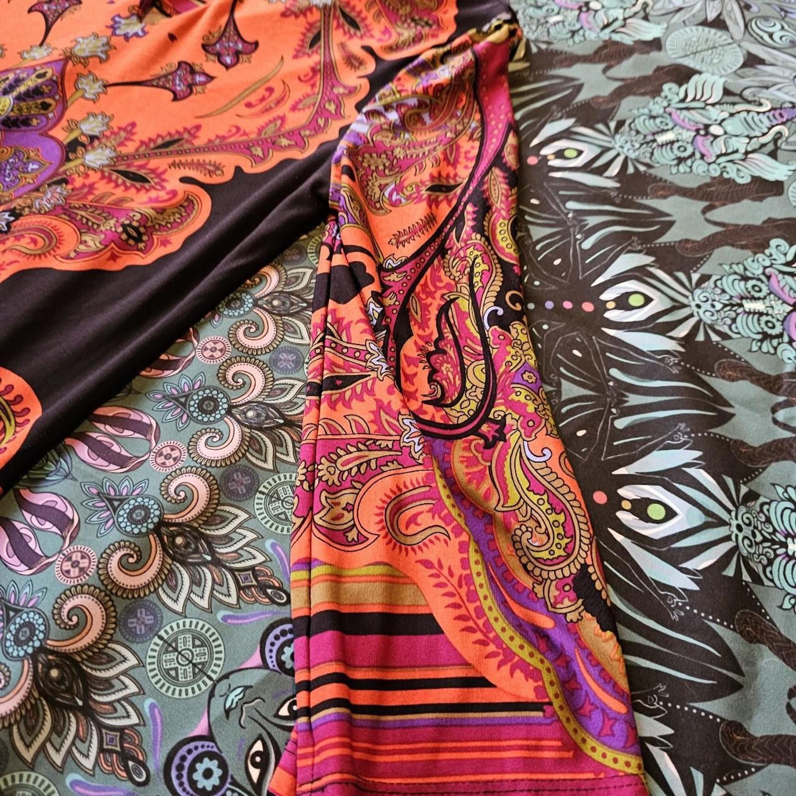 Designer Women's Orange and Purple Dress Size S / US 4 / IT 40 - 3 Thumbnail