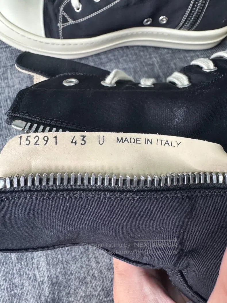 Rick Owens Rick Owens Double-track Converse shoes Size US 10 / EU 43 - 6 Thumbnail