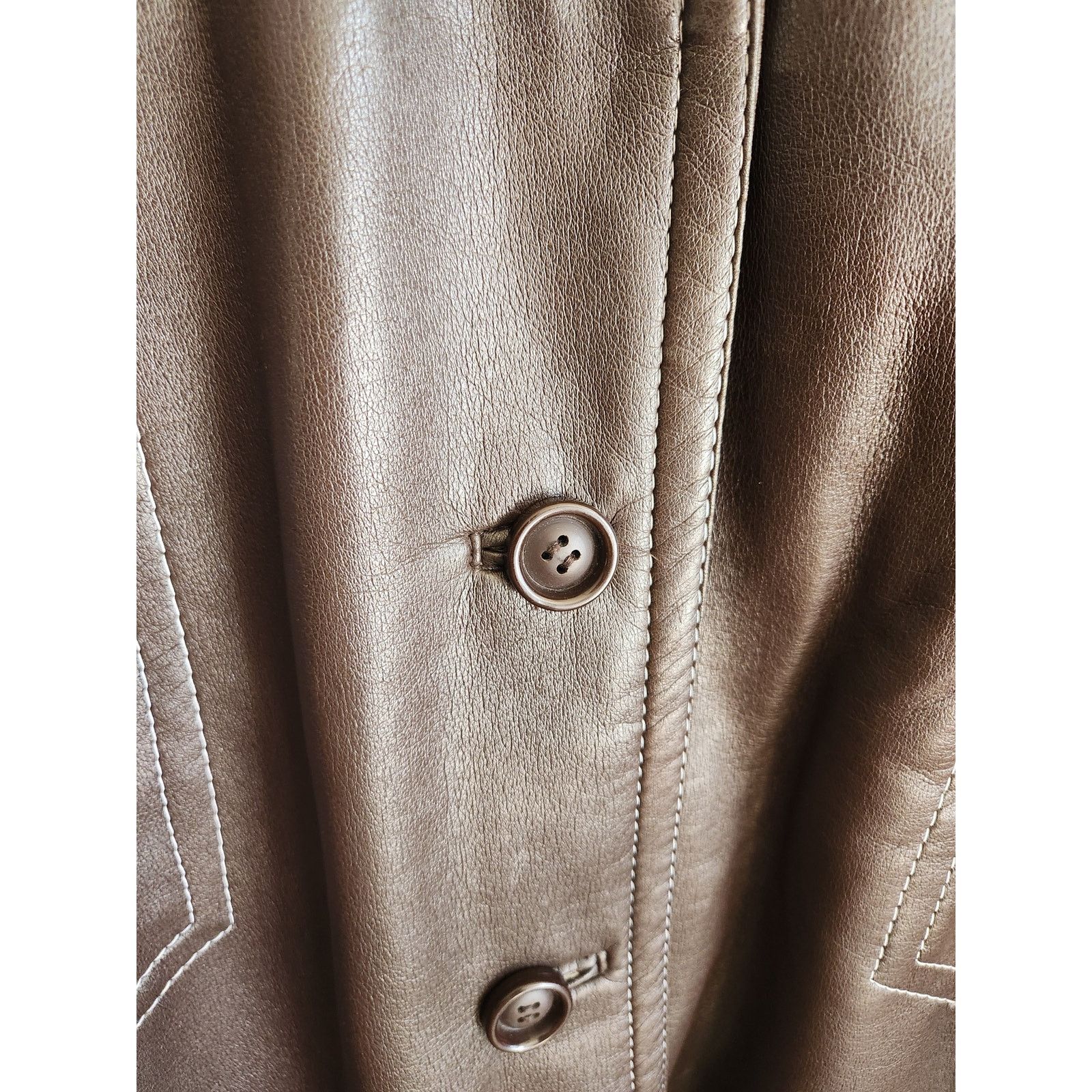 Unknown London Vintage 90's Meier & Frank Co. Women's Trench Coat- 10 Size L / US 10 / IT 46 - 8 Thumbnail