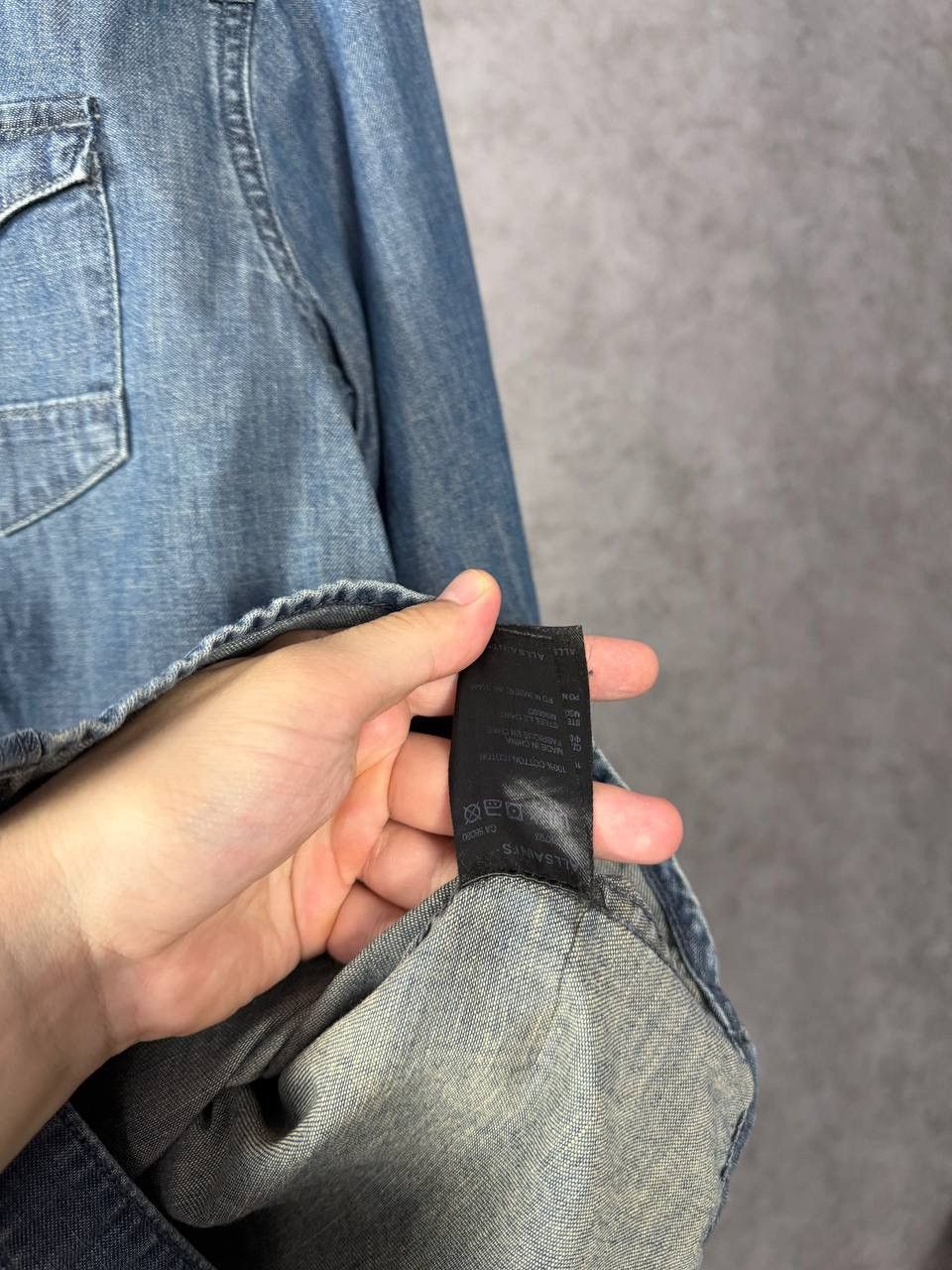Allsaints Allsaints vintage denim shirt Size US S / EU 44-46 / 1 - 4 Thumbnail