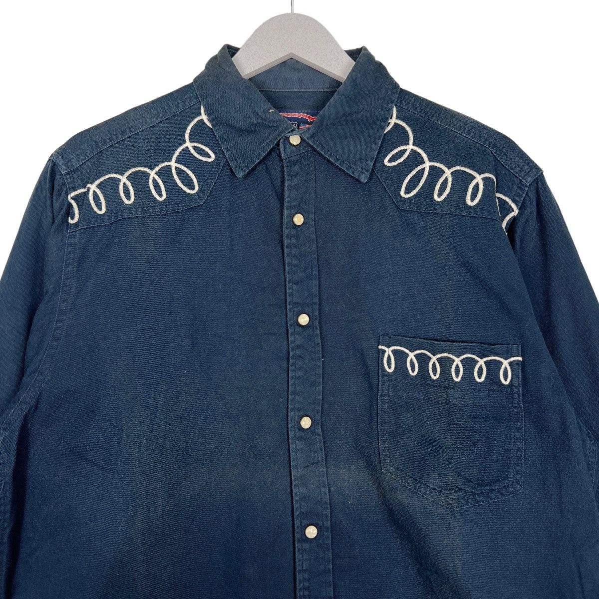 Japanese Brand 🔥 VINTAGE ROUTE 66 WESTERN SHIRTS JACKET Size US L / EU 52-54 / 3 - 3 Thumbnail