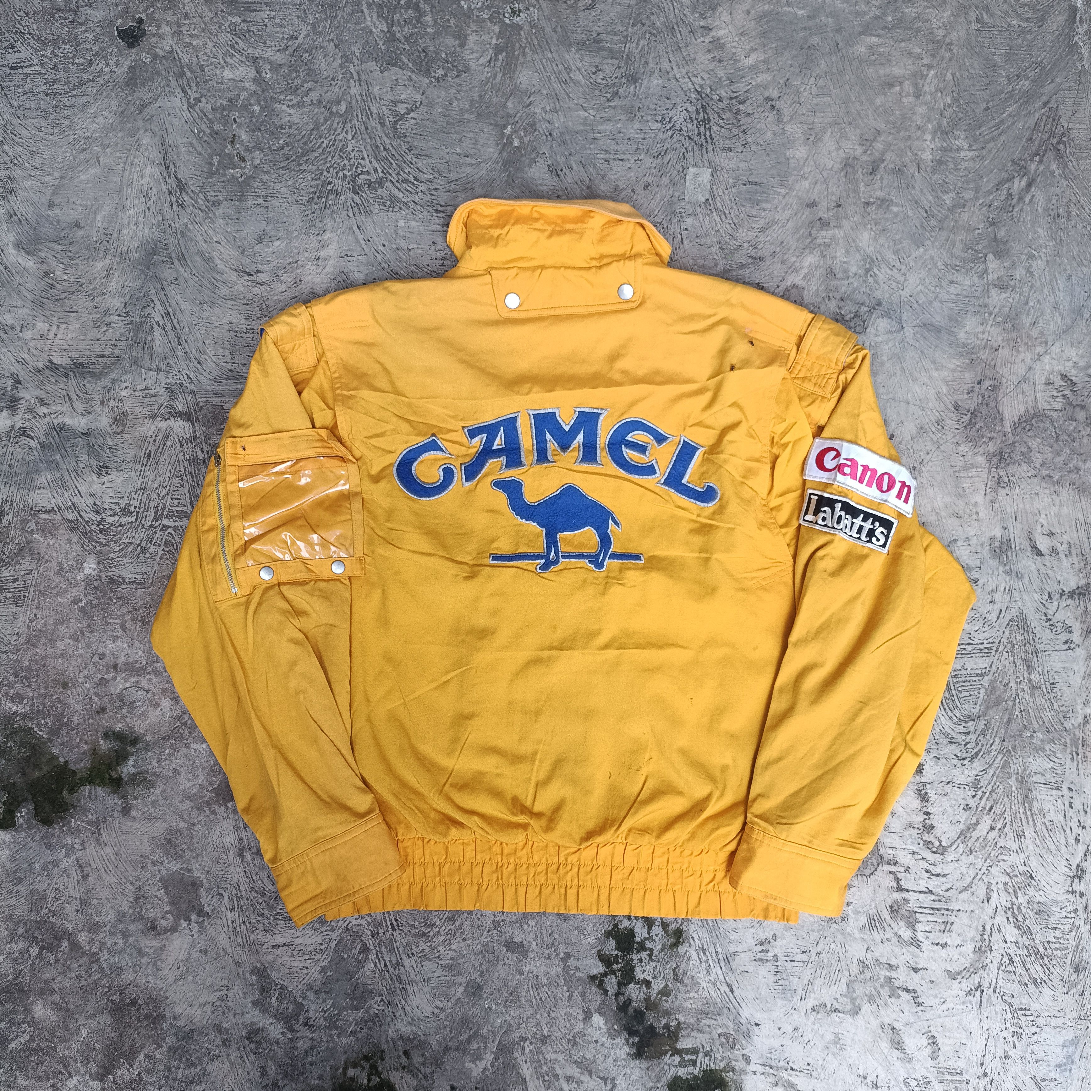 Gear For Sports Vintage Rare Camel Bomber F1 Racing Jacket | Grailed