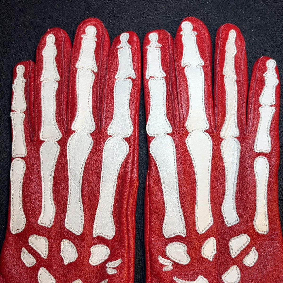 Supreme × Vanson Leathers Supreme x Vanson Leathers FW17 X-Ray Skeleton Gloves Size ONE SIZE - 5 Thumbnail