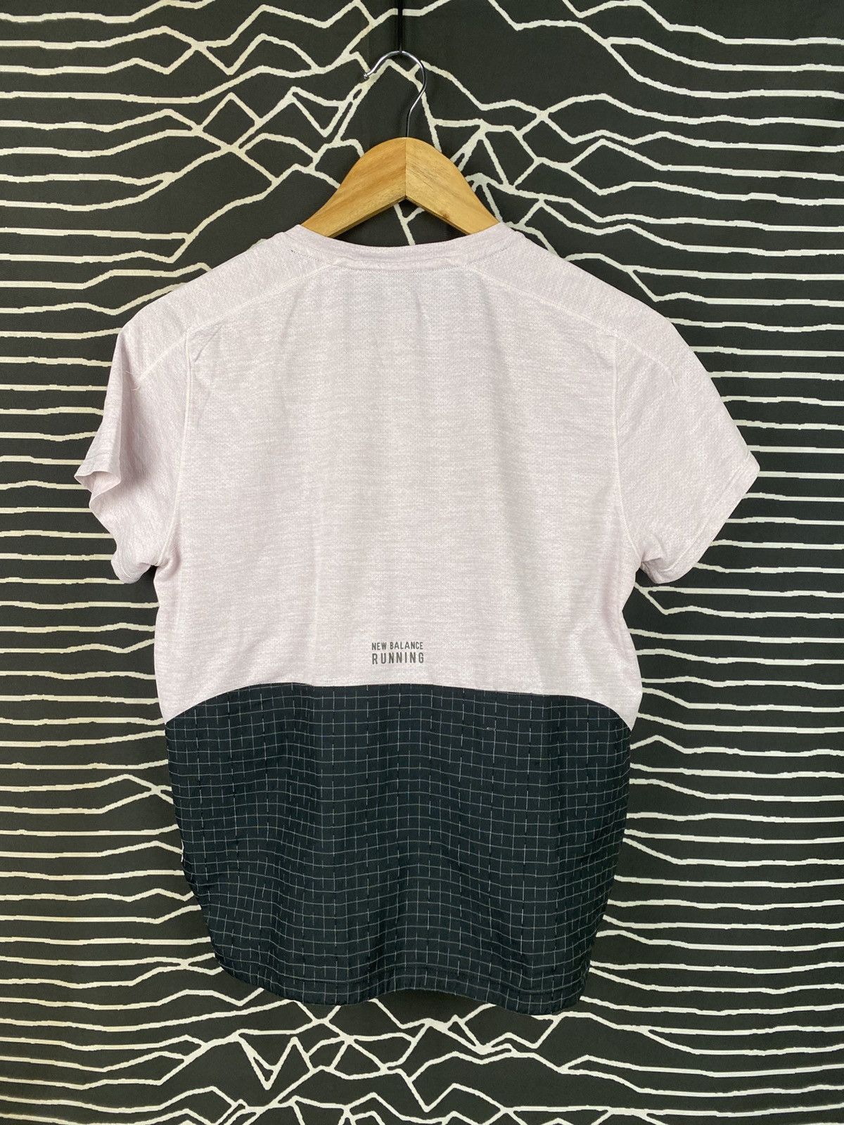 New Balance New Balance Running "Save Water" Mesh Tech Tee Pink/Black Size US S / EU 44-46 / 1 - 2 Thumbnail