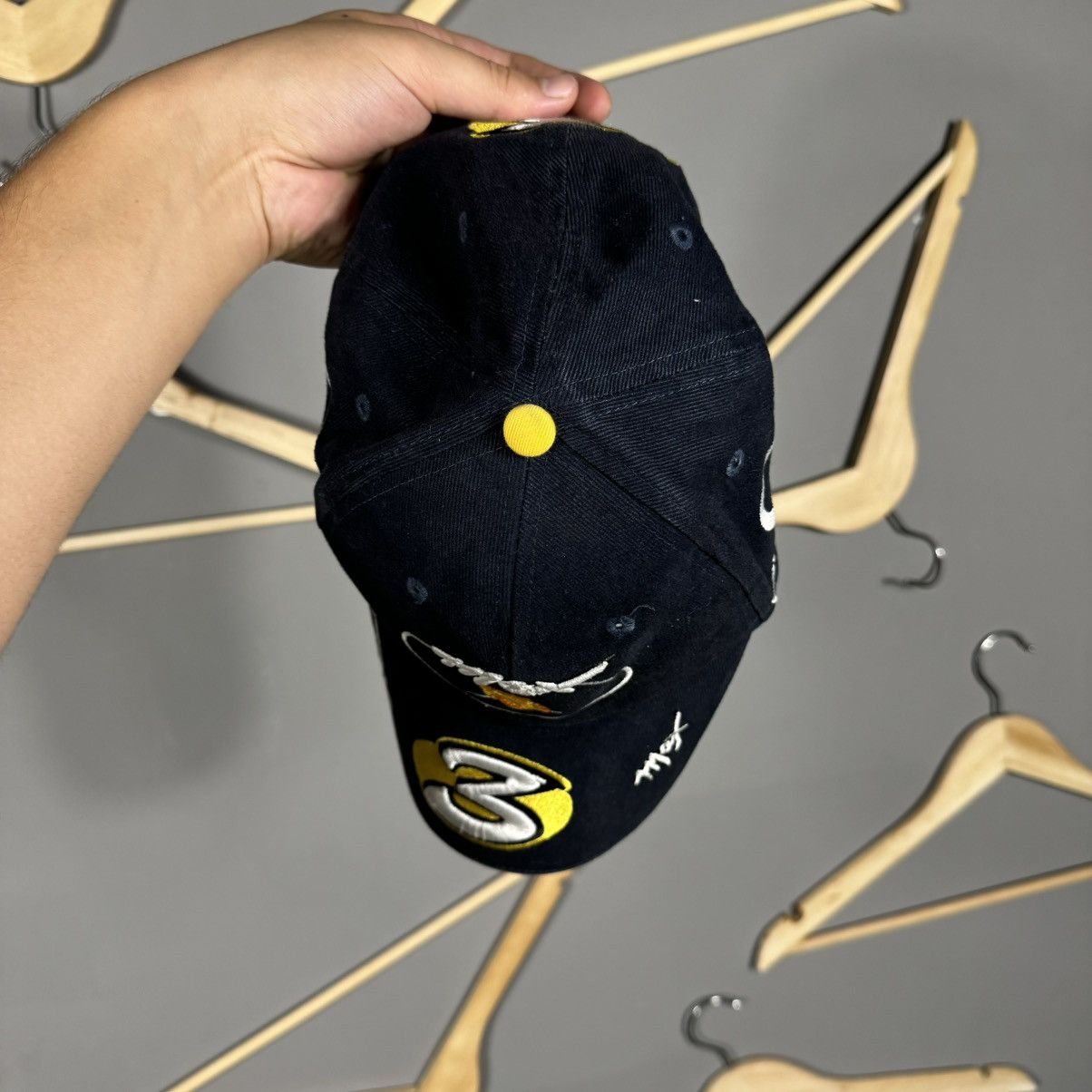 NASCAR Daring Max 3 Moto Racing Cap Size ONE SIZE - 3 Thumbnail