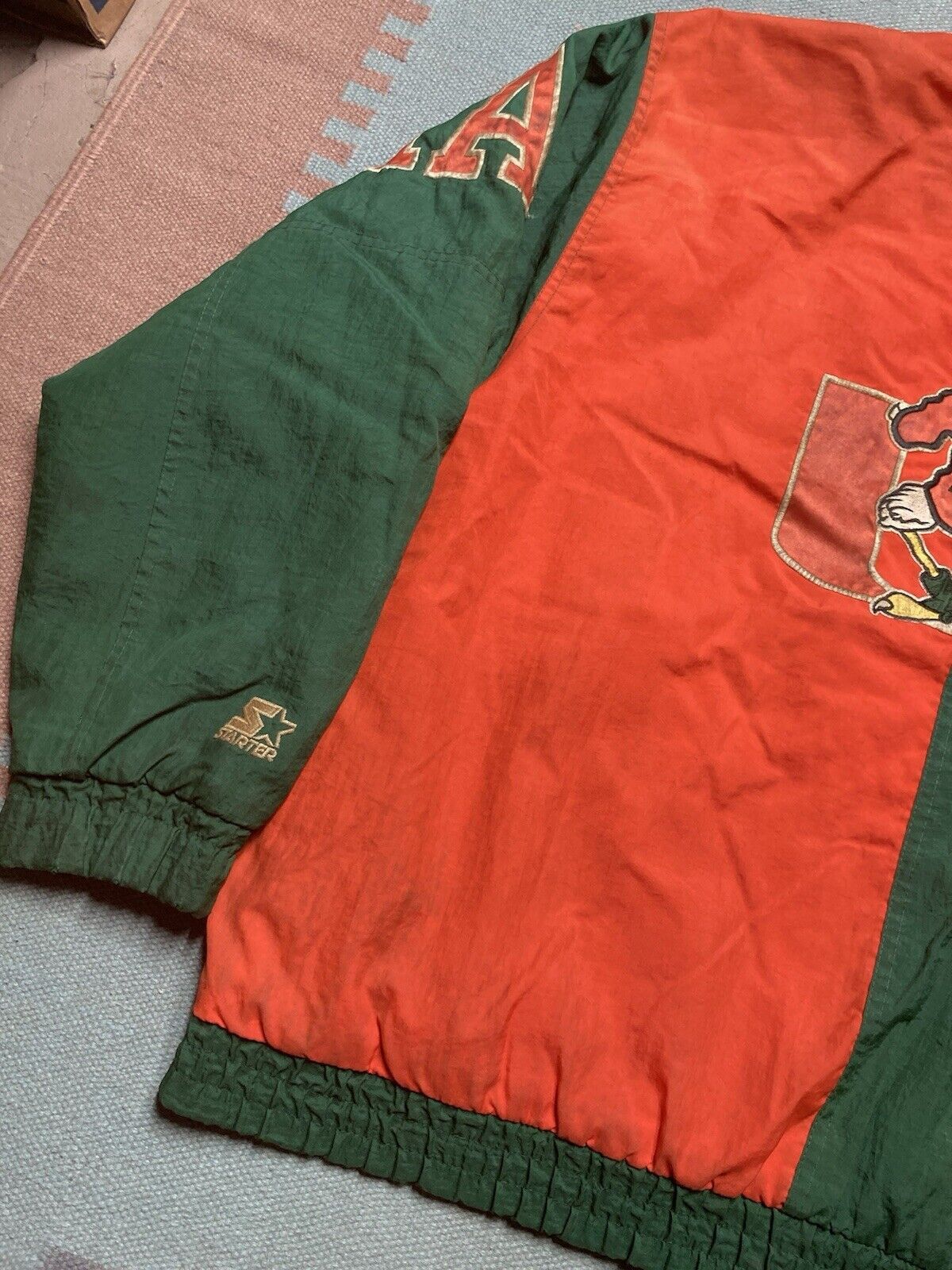 Starter × Vintage university of Miami hurricanes puffer jacket starter NCAA XL Size US XL / EU 56 / 4 - 3 Thumbnail