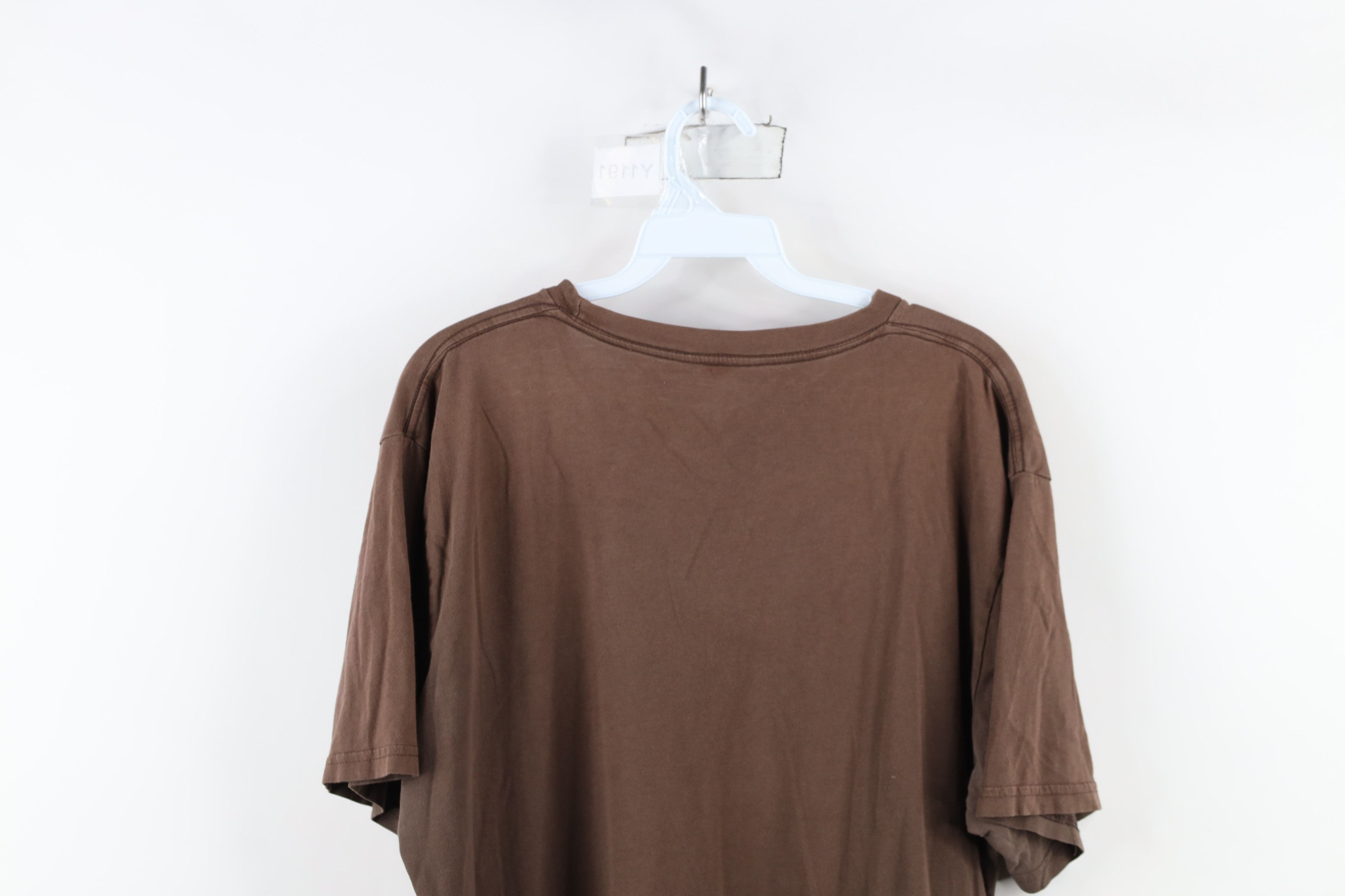 Vintage Vintage Y2K Streetwear Nature Short Sleeve T-Shirt Brown Size US L / EU 52-54 / 3 - 12 Thumbnail