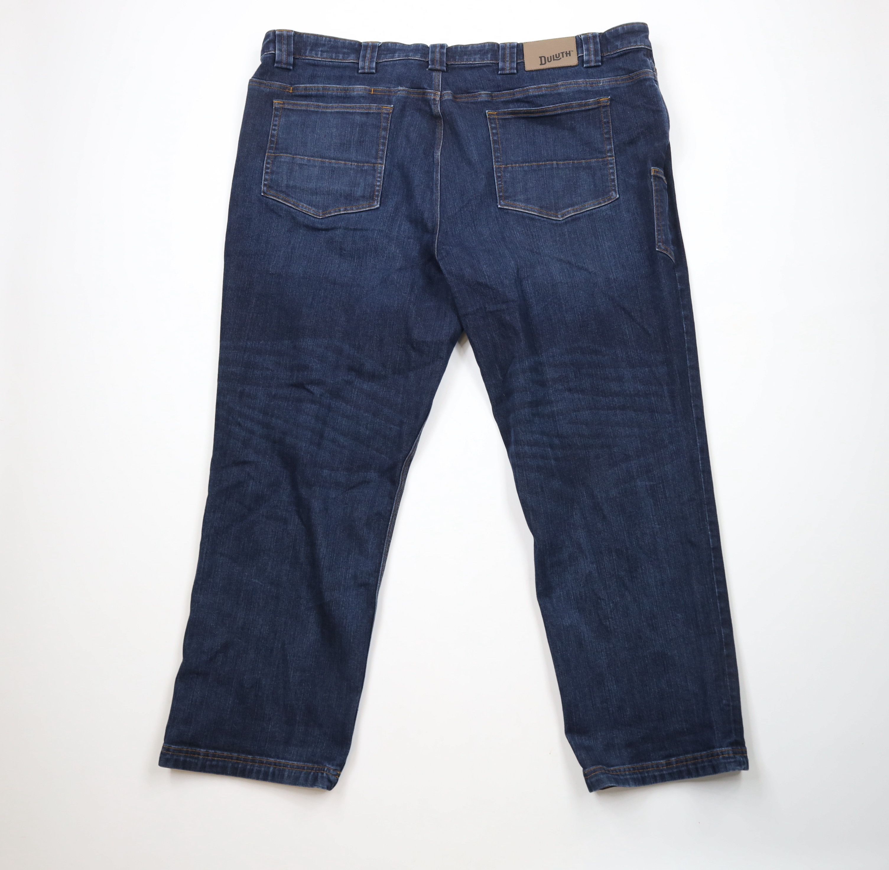 Duluth Trading Company × Vintage Duluth Trading Co Fit Ballroom Double Flex Denim Jeans Blue Size US 44 / EU 60 - 10 Thumbnail