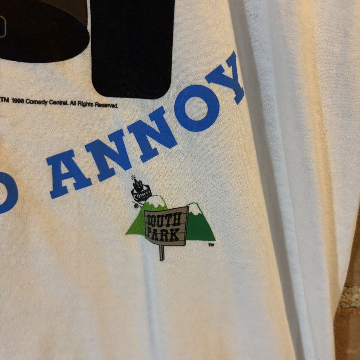 Vintage $120 Vintage 1998 Comedy Central South Size US L / EU 52-54 / 3 - 4 Thumbnail