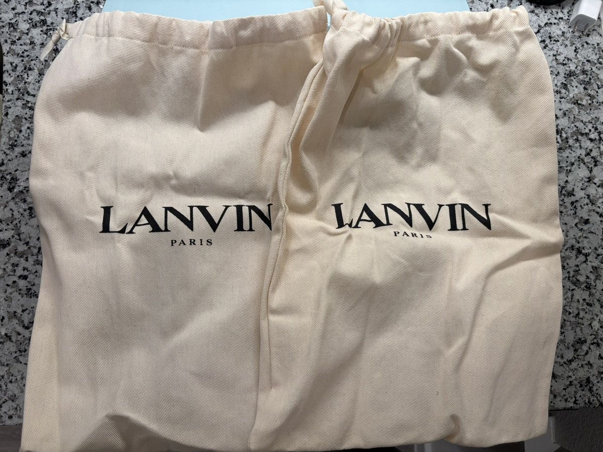 Lanvin LANVIN Black Future Edition Cash Sneakers Size US 9 / EU 42 - 11 Thumbnail