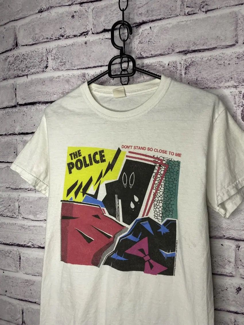 Band Tees MENS OOs Vintage The Police T Shirt American Rock L Size US L / EU 52-54 / 3 - 2 Thumbnail