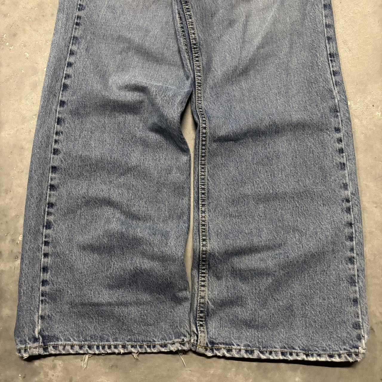 U.S. Polo Assn. × Vintage Crazy Vintage Y2K/2000s Baggy Grunge Medium Wash U.S. Polo Assn. Skater Denim Jeans! Size US 40 / EU 56 - 6 Thumbnail