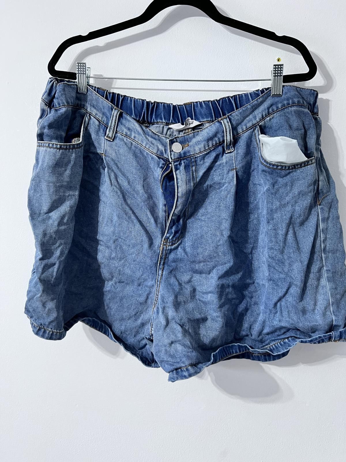 Other Simply Be Denim Shorts – UK 22 Size 40" / US 18 - 1 Thumbnail