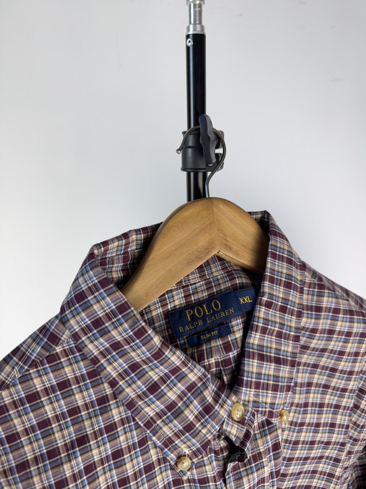Polo Ralph Lauren Vntg Polo Ralph Lauren Plaid pattern Cowboy Western Shirt Size US XXL / EU 58 / 5 - 5 Thumbnail