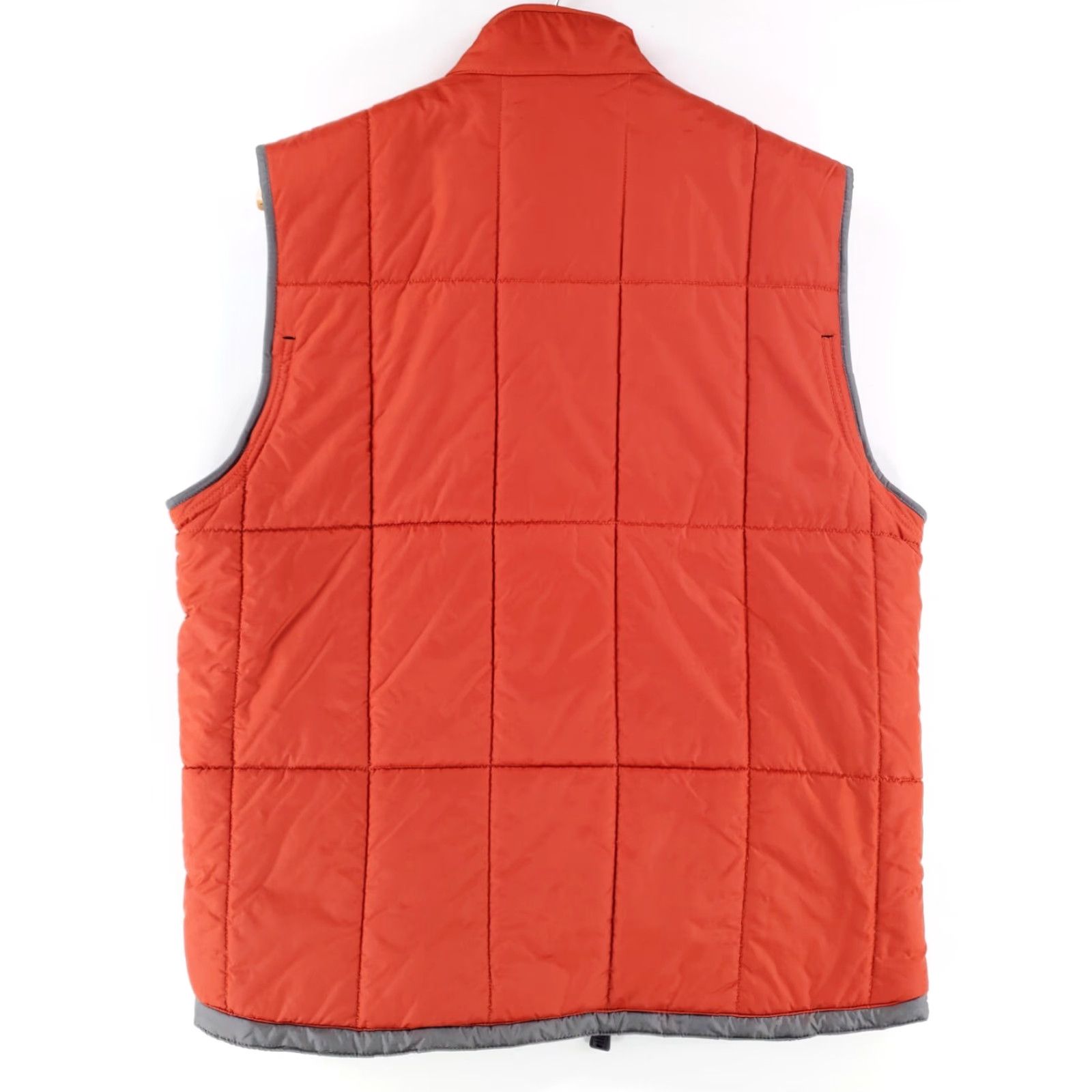 Abercrombie & Fitch Abercrombie & Fitch Full Zip Fleece Lined Vest Jacket Orange Mens M Puffer Jacket Lined Mens Size US M / EU 48-50 / 2 - 4 Thumbnail