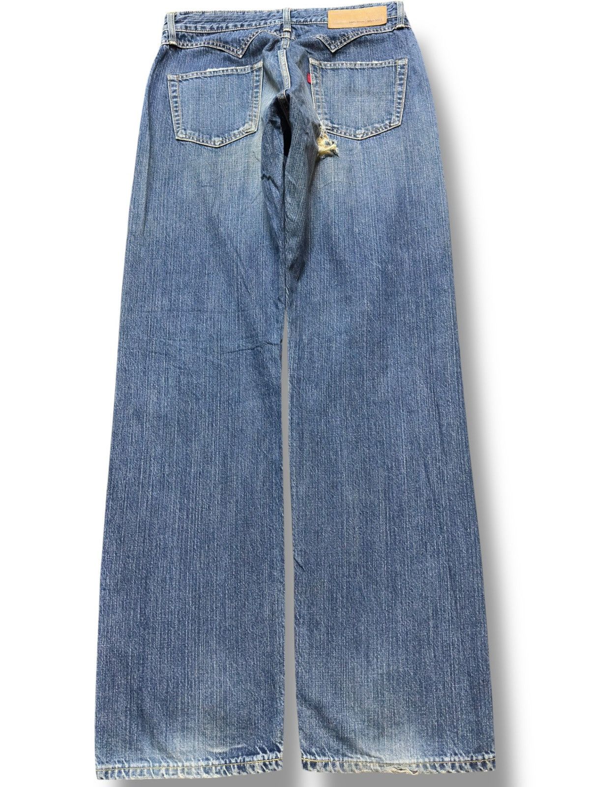 Edwin Vintage Edwin 503-S W-Well Stitch Mudwash Distressed Denim Size US 32 / EU 48 - 4 Thumbnail