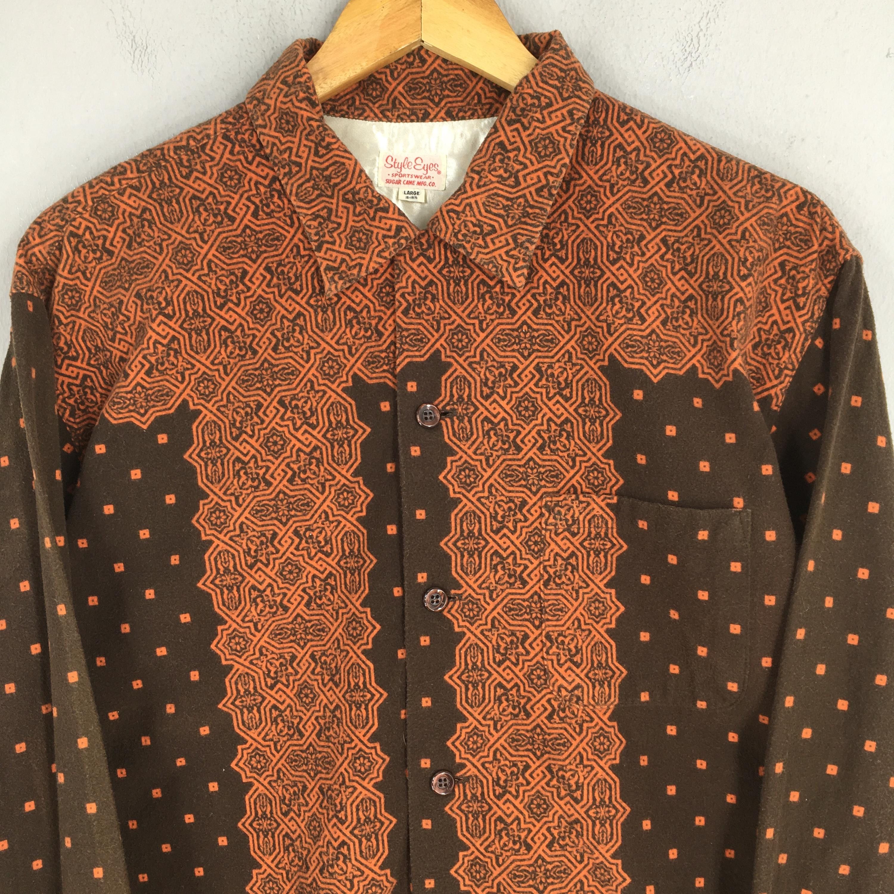 Sugar Cane Vintage Sugar Cane MFG Co Japan Work Casual Shirt Large Size US L / EU 52-54 / 3 - 2 Thumbnail