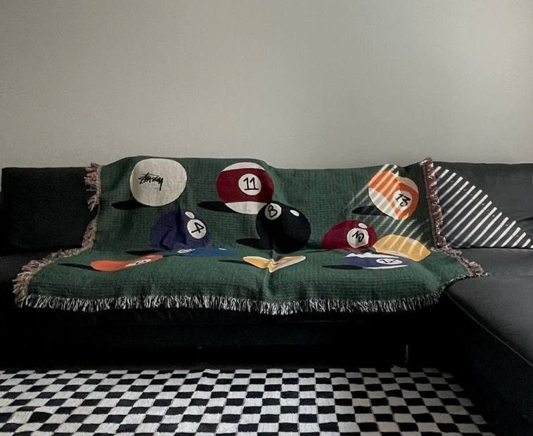 STUSSY BILLIARDS BLANKET