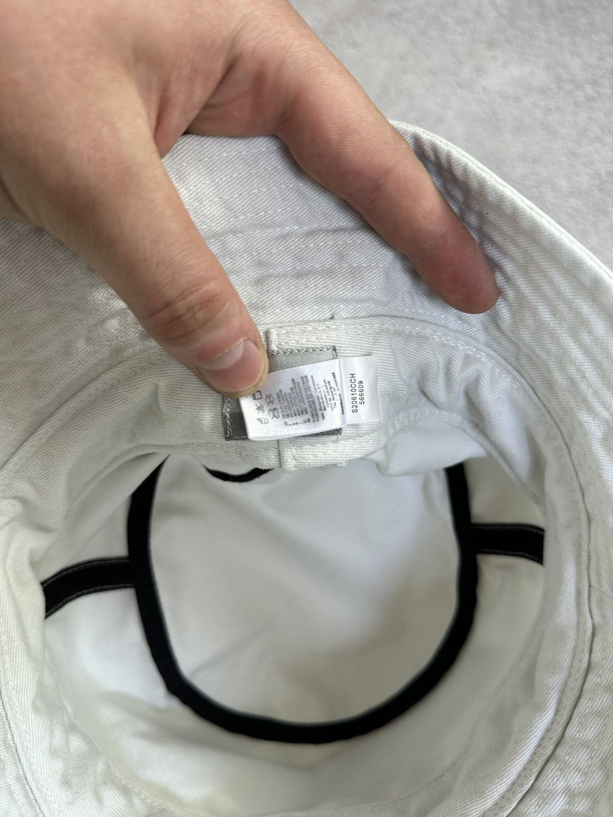 Nike × Vintage Vintage Nike Reversible Bucket Hat Panama Embroidered Logo Size ONE SIZE - 8 Thumbnail