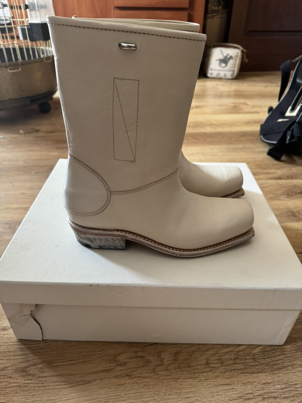 Our Legacy OUR LEGACY GEAR BOOTS VANILLA Size US 7 / EU 40 - 2 Thumbnail