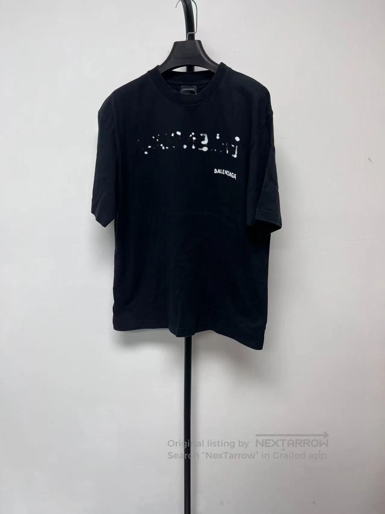 Balenciaga Balenciaga Logo Print Loose T-shirt Women. Size M / US 6-8 / IT 42-44 - 1 Thumbnail