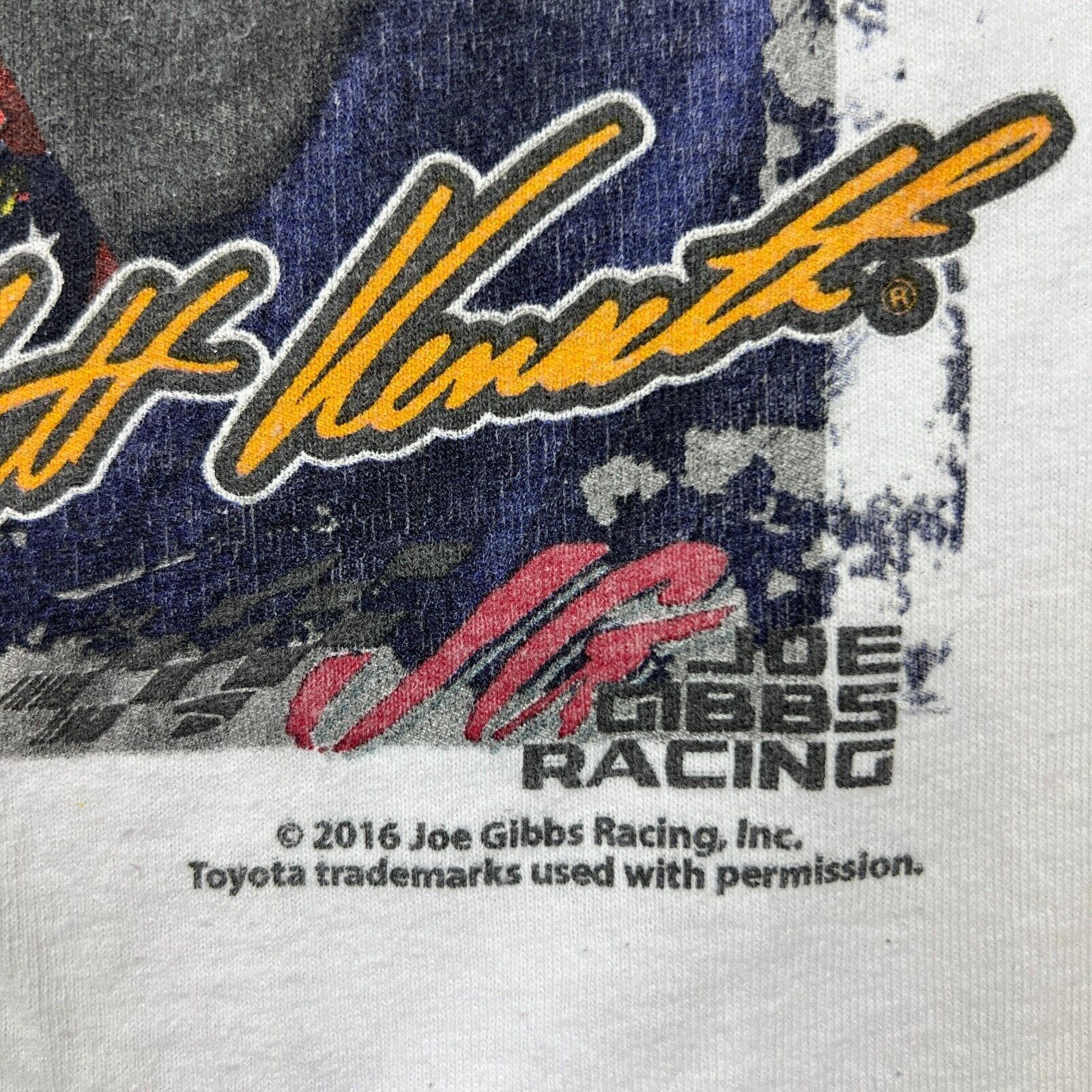 NASCAR 2016 Joe Gibbs T Shirt Large Racing Matt Kenseth NASCAR Tee Size US L / EU 52-54 / 3 - 3 Thumbnail