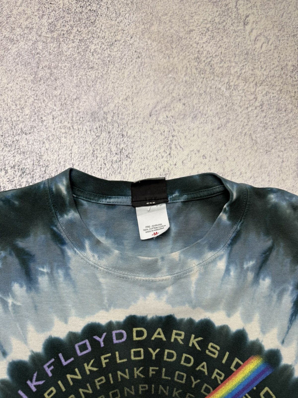Pink Floyd Vintage Pink Floyd Dark Side of The Moon Tie Dye T shirt Size US M / EU 48-50 / 2 - 7 Thumbnail