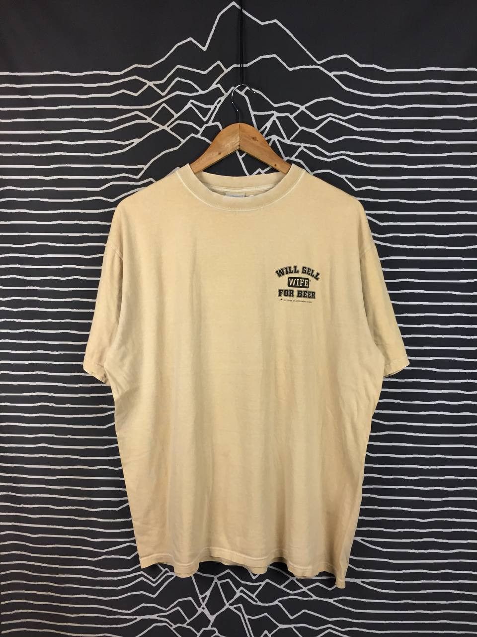 Vintage Vtg Crazy Shirts Hawaii Will Sell Wife For Beer Novelty Tee Size US L / EU 52-54 / 3 - 5 Thumbnail