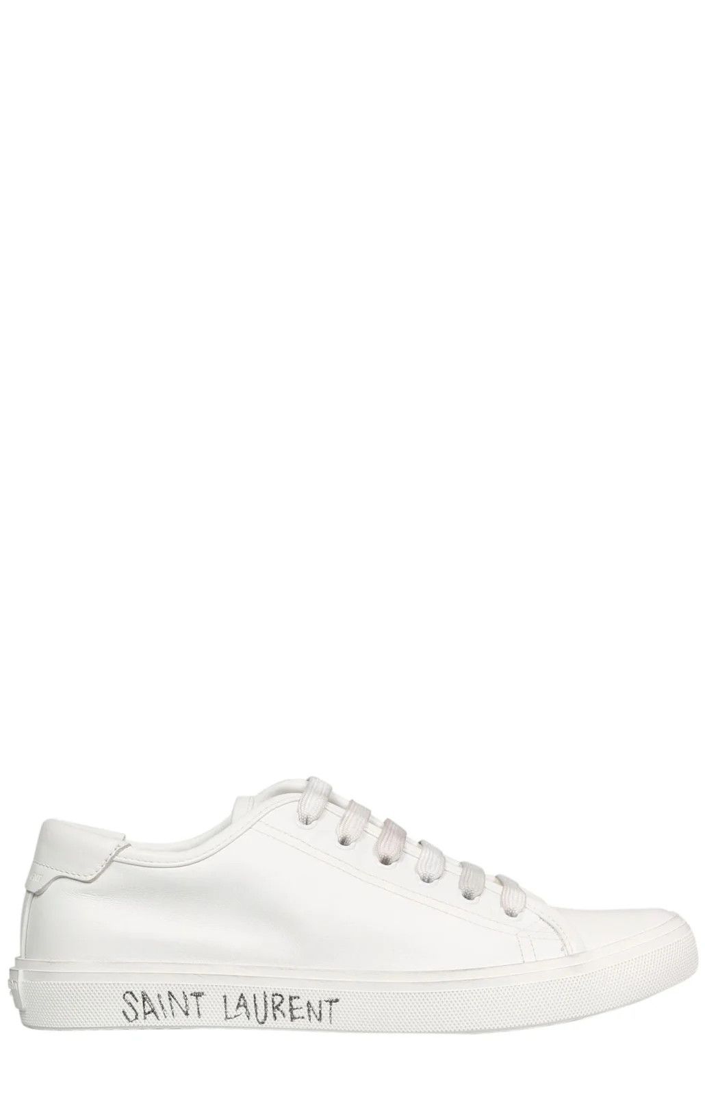 Saint Laurent Paris o1s1wg111224 Malibu Low-Top Sneakers in White Size US 8 / IT 38 - 1 Thumbnail