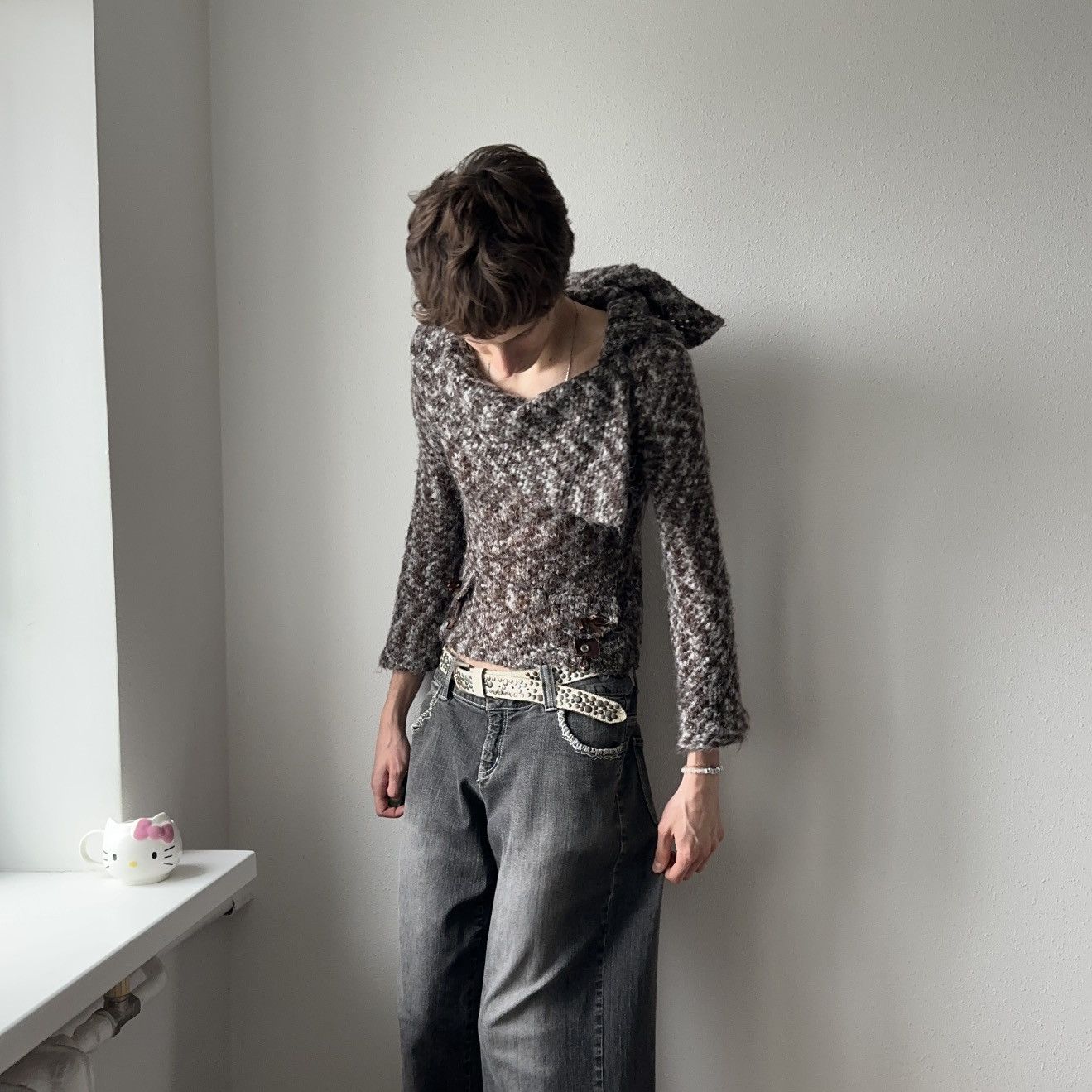 Hysteric Glamour × Undercover Gothic Zone Bleue France Sweater LGB Sarah Pacini Vibe Size M / US 6-8 / IT 42-44 - 3 Thumbnail