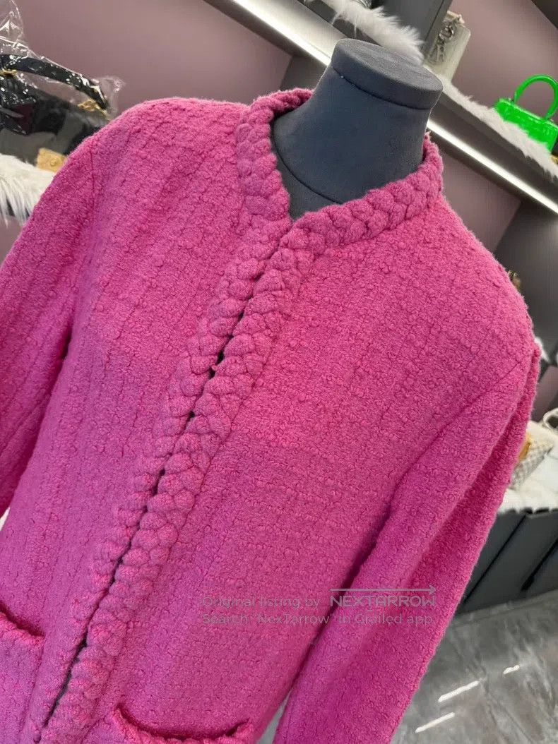 Valentino Valentino Rose pink sheep coat coat Size XS / US 0-2 / IT 36-38 - 4 Thumbnail