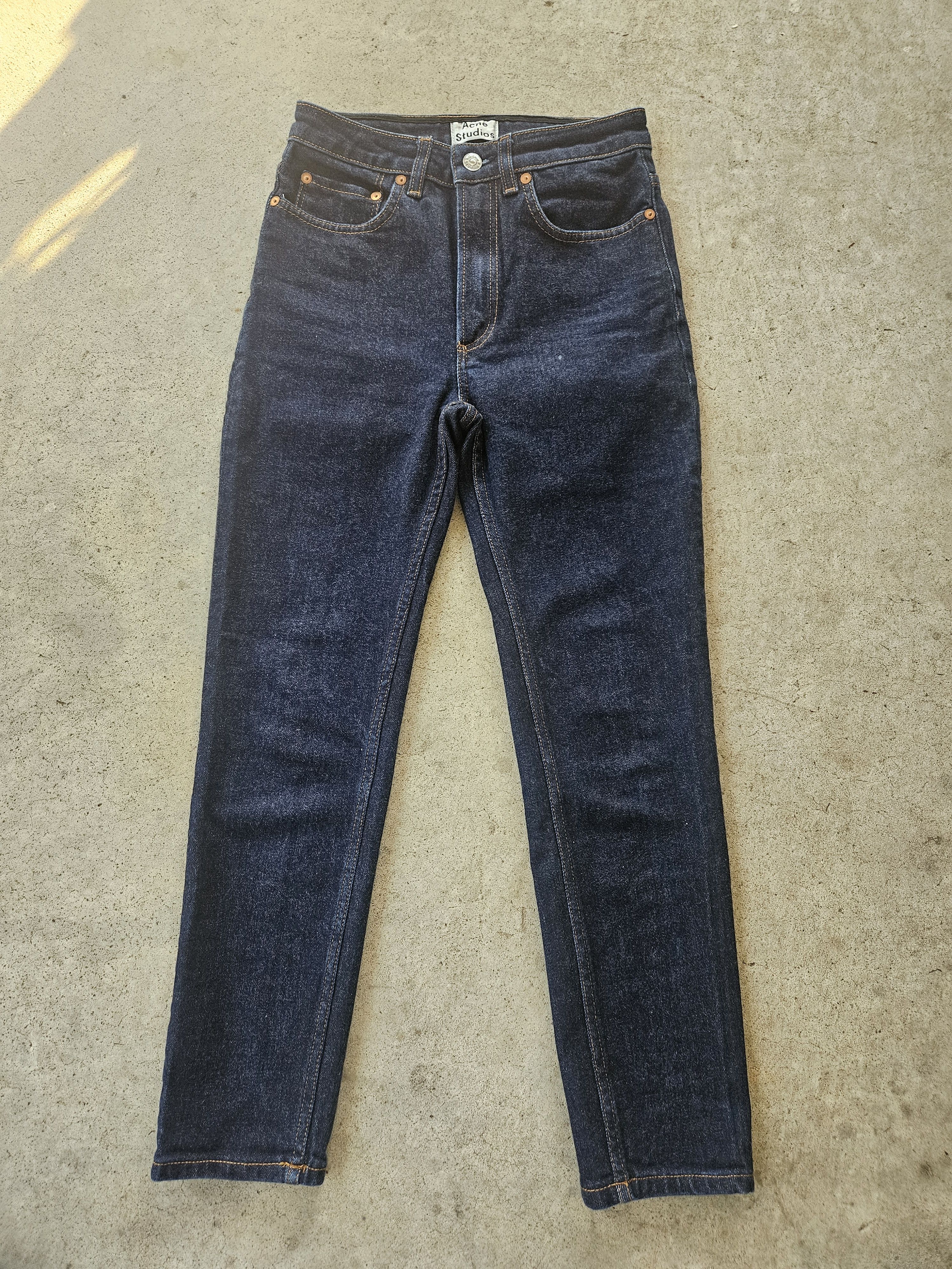 Acne Studios Patti One Blue Skinny Denim Jeans Size 26" / US 2 / IT 38 - 1 Thumbnail