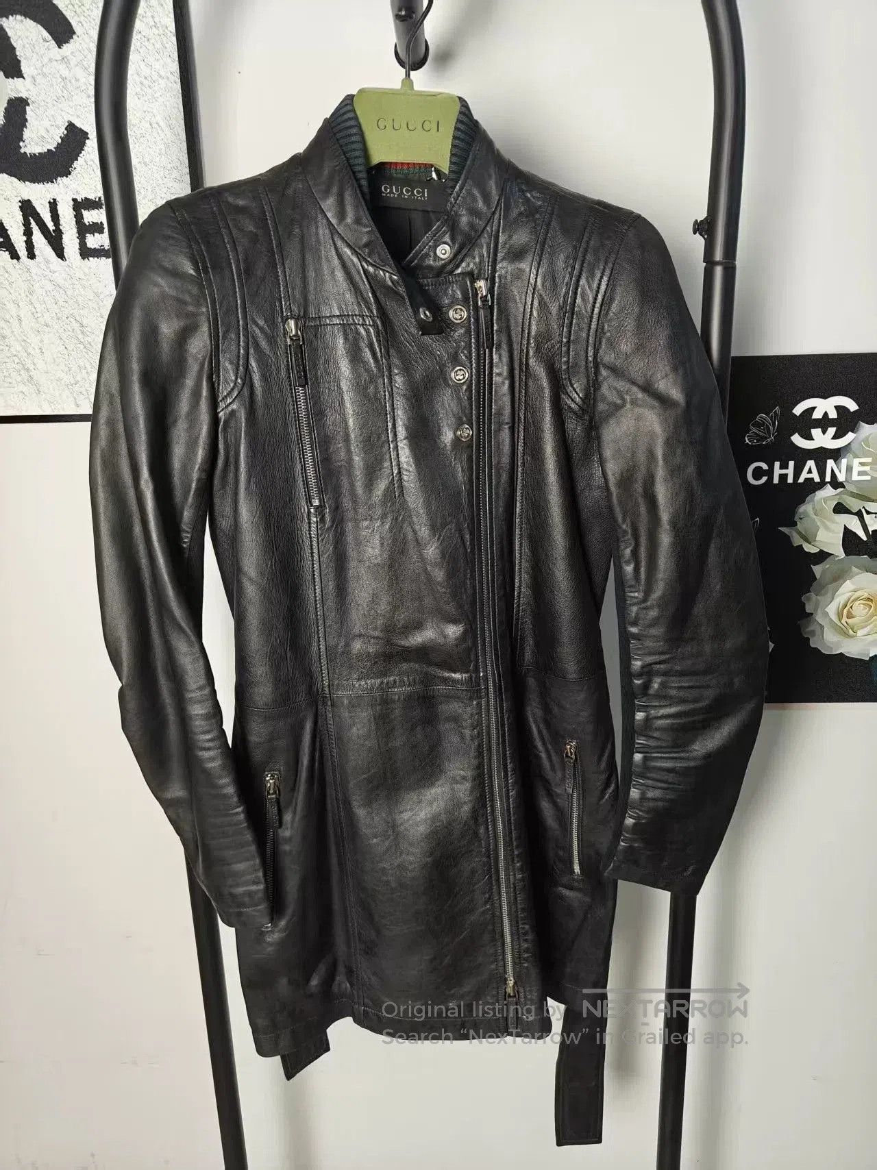 Gucci Genuine Gucci Leather Jacket for Sale. Size US M / EU 48-50 / 2 - 1 Thumbnail