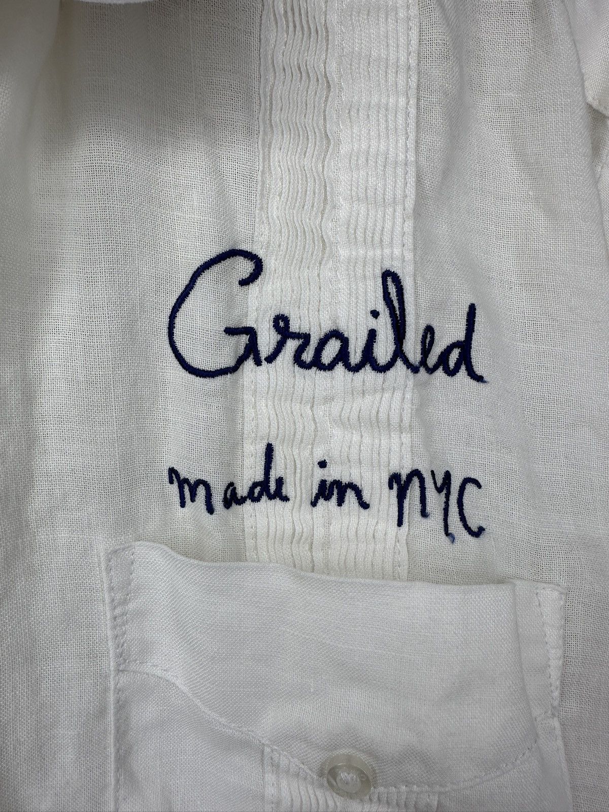 Grailed Embroidered Linen Guayabera Staff Gift Size US L / EU 52-54 / 3 - 2 Thumbnail