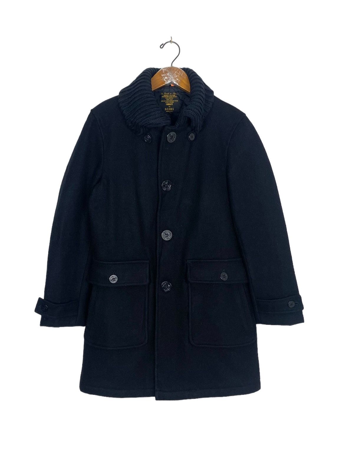 Beams Plus Beams x Fidelity by Gerald & Stewart Wool Military Coat Usa Size US S / EU 44-46 / 1 - 1 Thumbnail